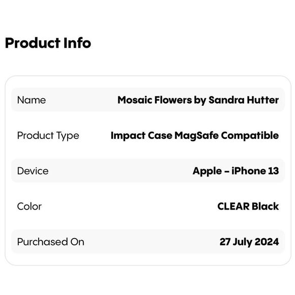 Casetify Pink and Orange Floral Phone Case - Picture 2 of 5